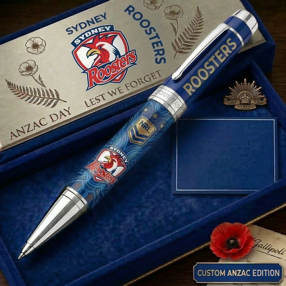 SR_NRL Custom Name Ballpoint Pen Gift For Fans - Limited Edition NAK TTT