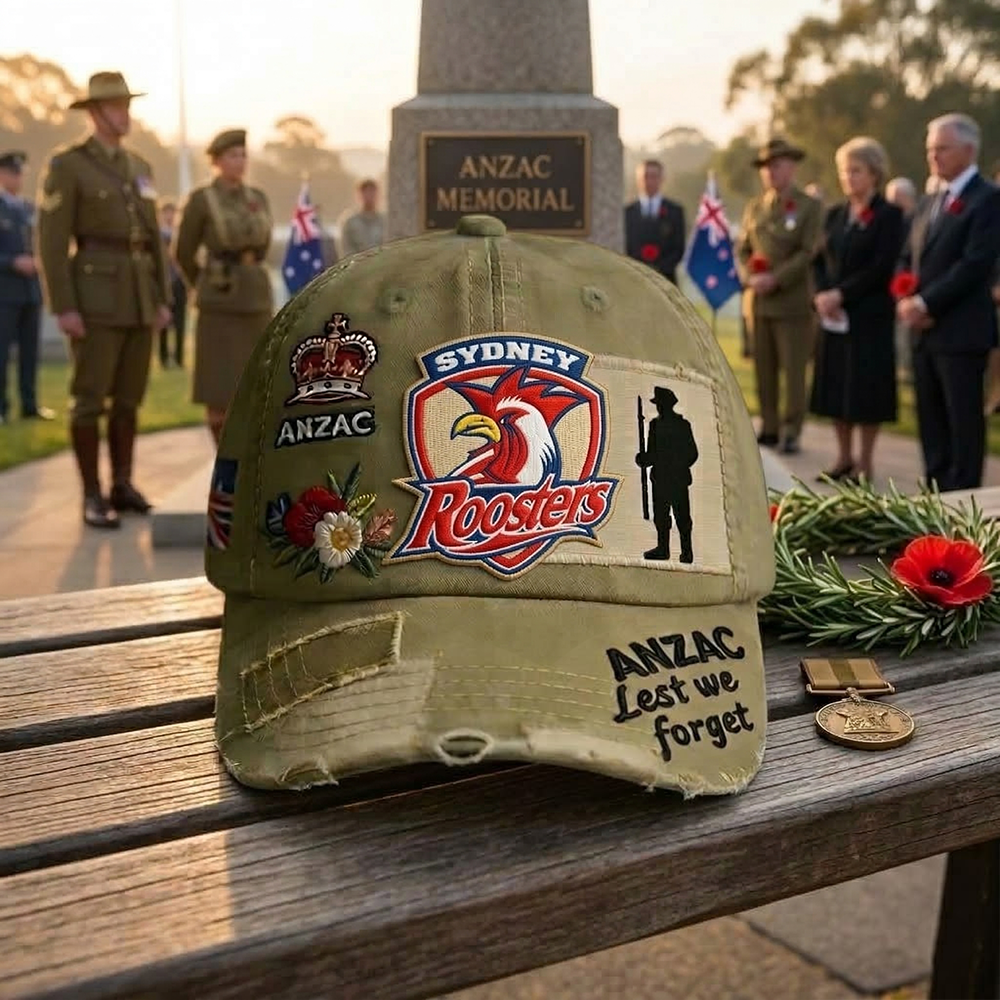 SR x NRL Heritage Cap - 2026 ANZAC Remembrance NAK TTT