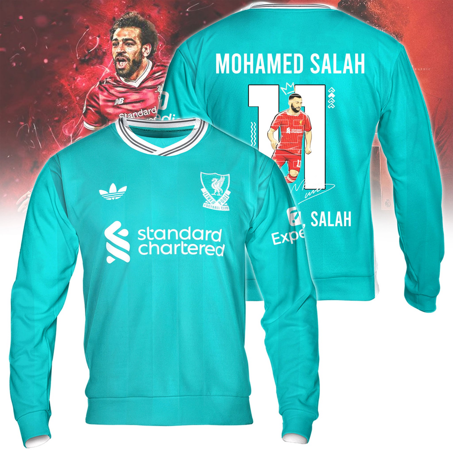 Thank You For All, M.Salah Premium V13 Shirt DDT NTL