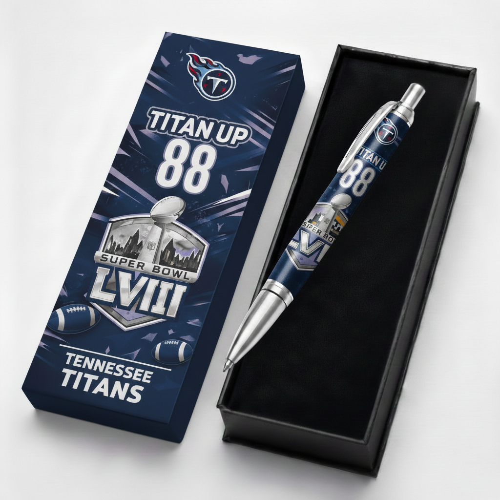 TT x NFL Premium Crystal Ballpoint Pen HY NAK CTKT