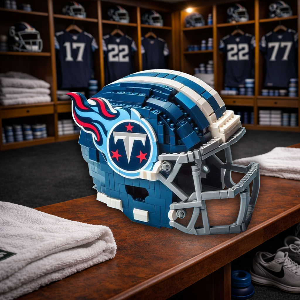 TT x NFL Teams Helmets Armed With Lego-Like Blocks DDT CTND