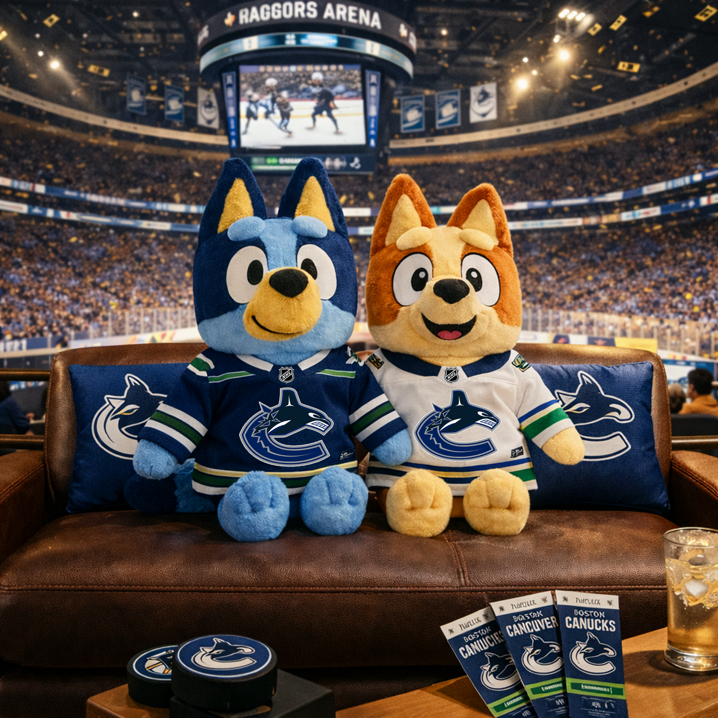 VAN x NHL Hockey Fan Plush Toy NAK NHT