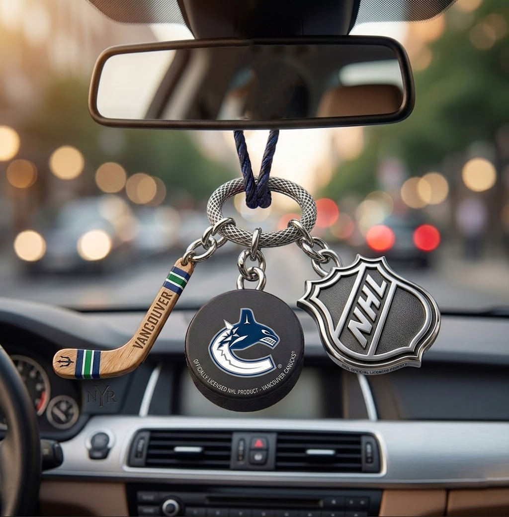VC x NHL Custom Hockey Puck Car Charm NAK TTT