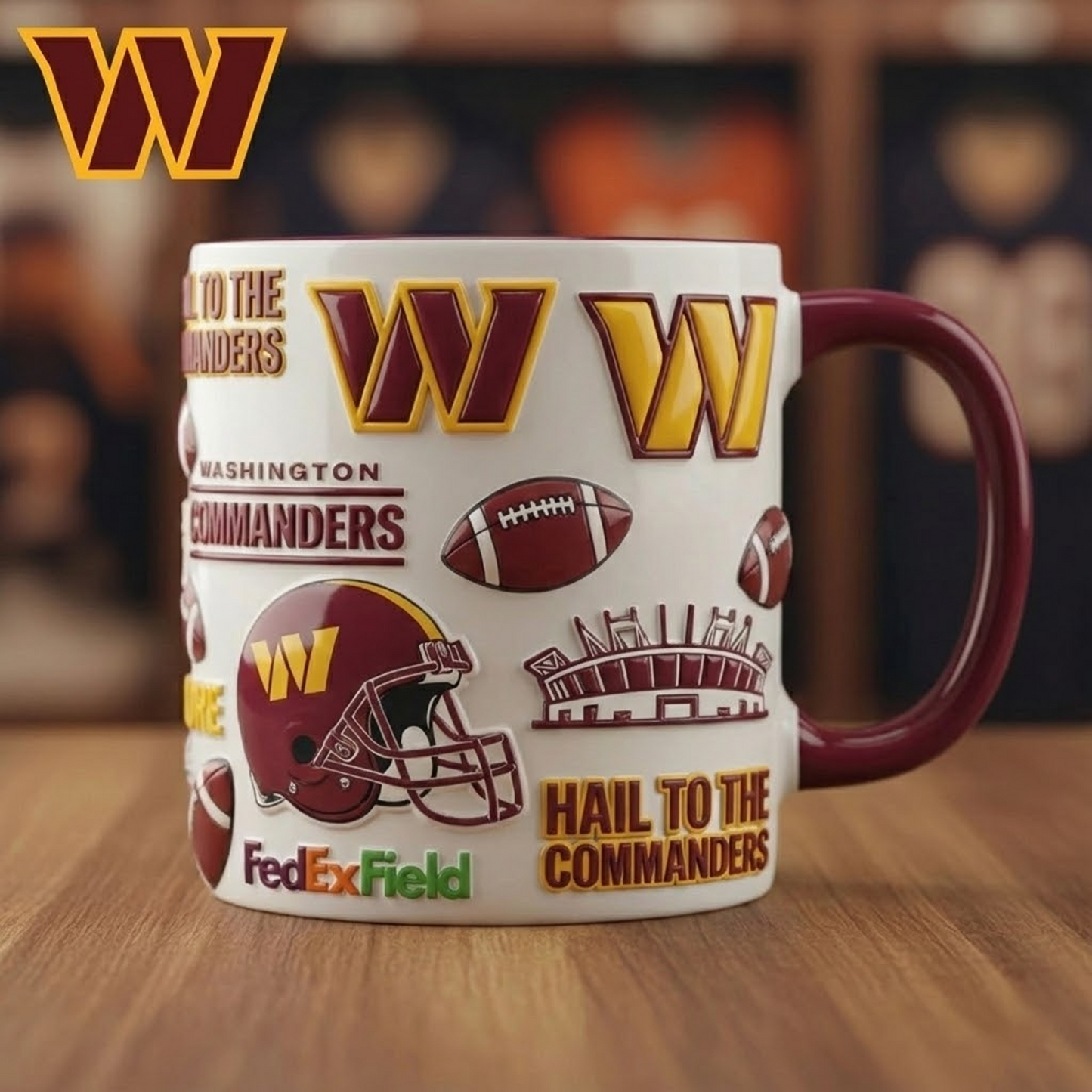 WAS X NFL PREMIUM MUG NAK NHT