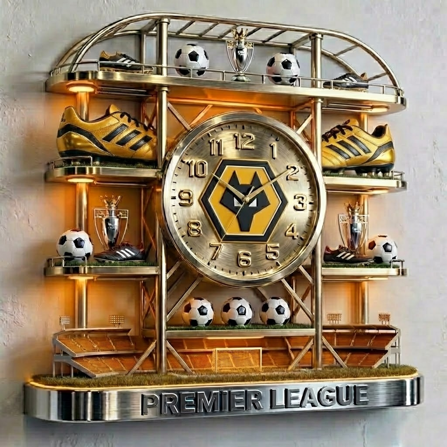 WOL X EPL Premier League Stadium Tower Clock NAK NHT